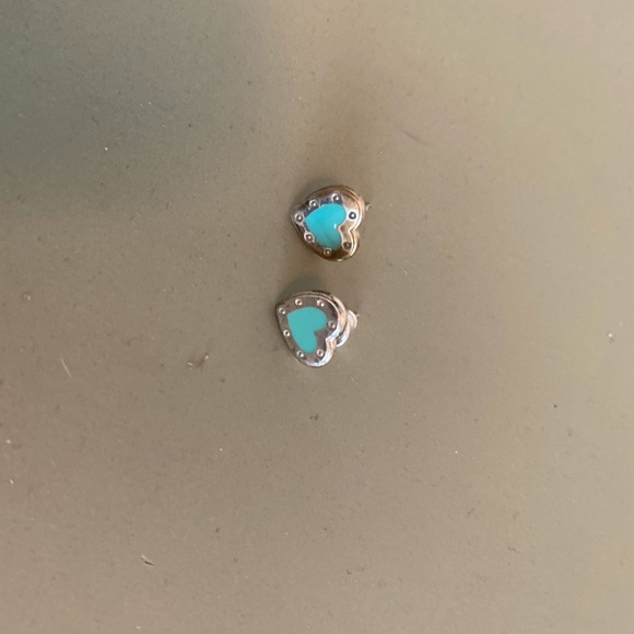 Tiffany Blue Heart Earrings | Poshmark